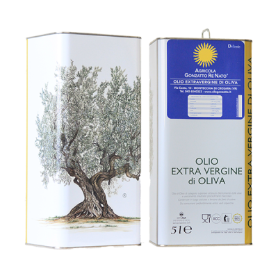 Gonzatto Extra Virgin Olive Oil, Lt.5 Tin