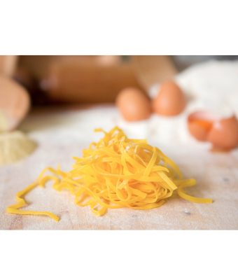 Thin Italian Tagliatelle Italian extruded egg pasta