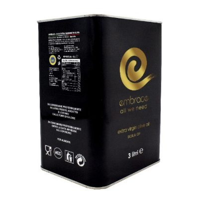 EVO Embrace - Nutraceutical Extra Virgin Olive Oil - L. 3 Can