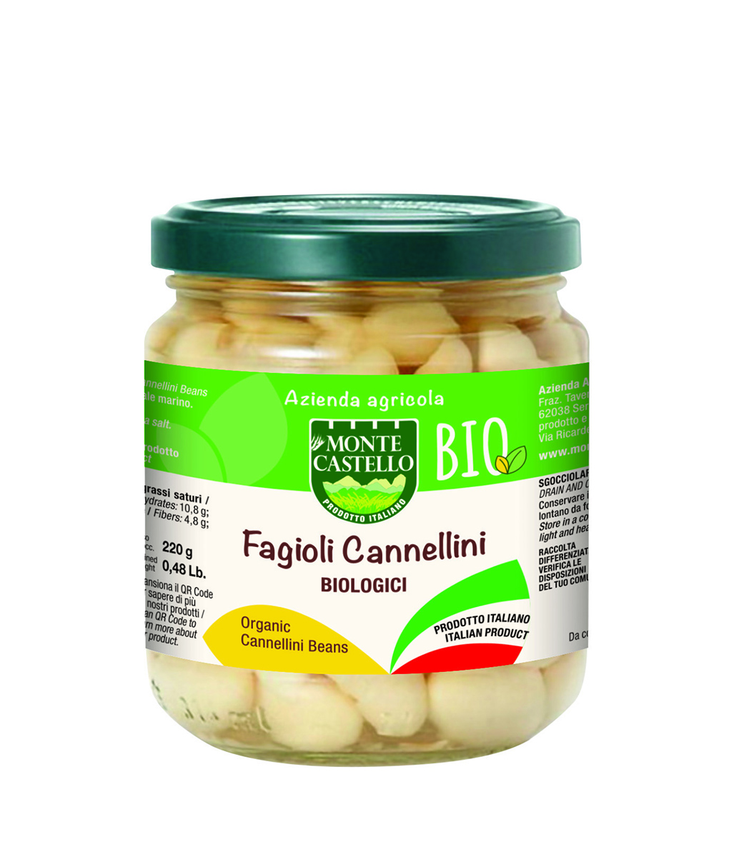 Organic Boiled Cannellini Beans