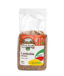 Organic lentils