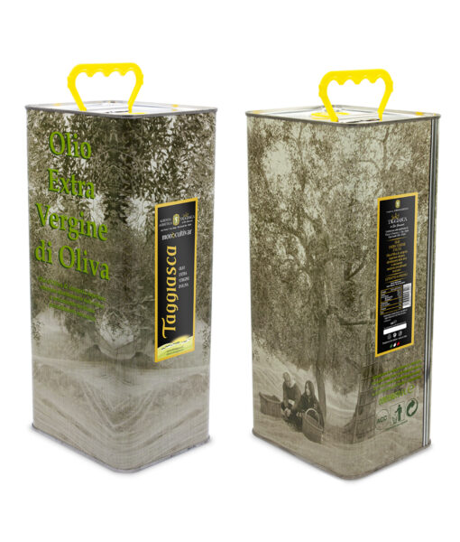 Extra Virgin Olive Oil in 5 L Can - Monocultivar Taggiasca