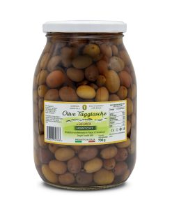 Taggiasche Olives - Brine Jar 1062 ml