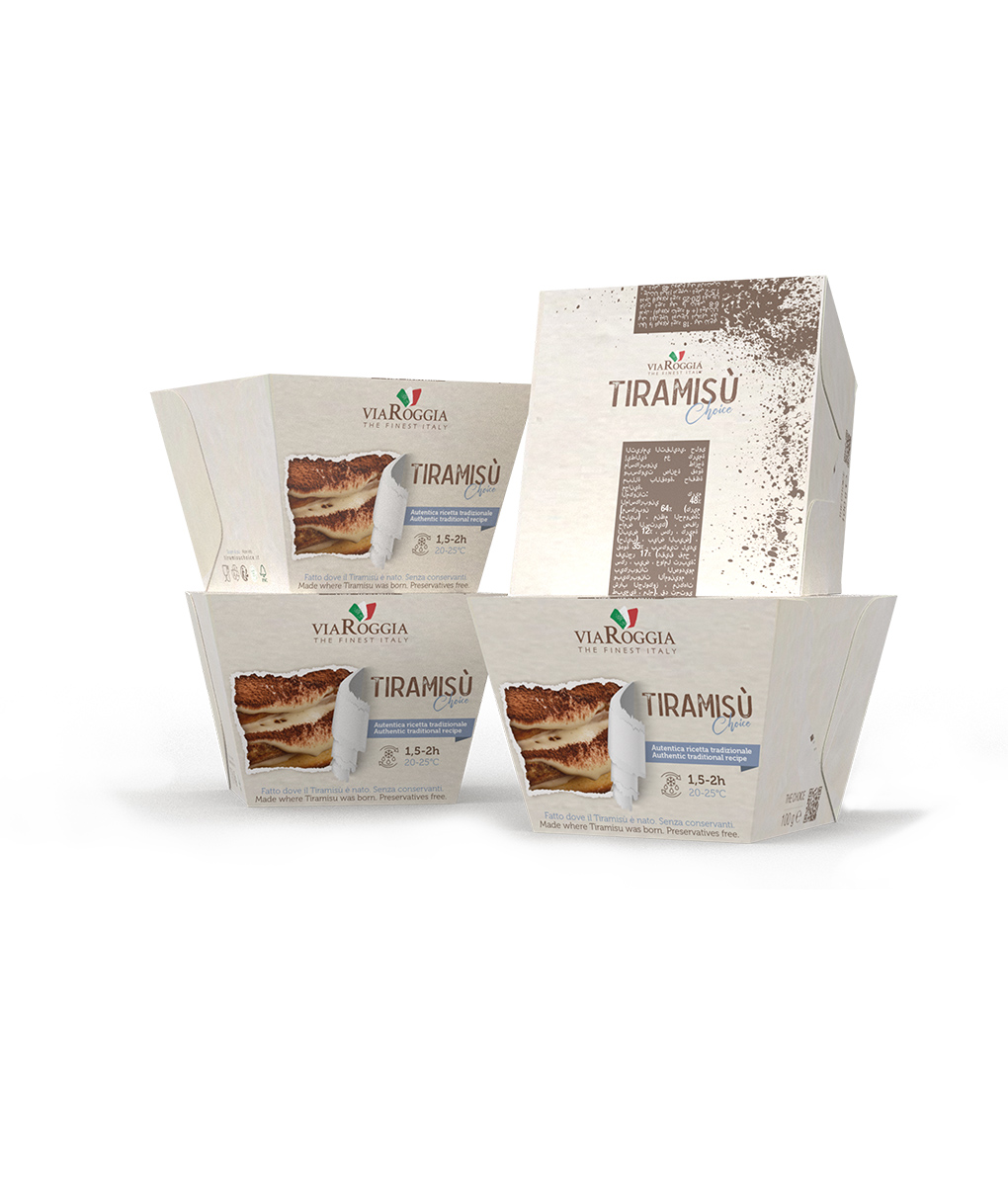 Authentic Italian Tiramisu single serving 100g - THE CHOICE