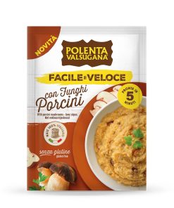 EXPRESS POLENTA Quick and Easy Mushrooms - Polenta Valsugana