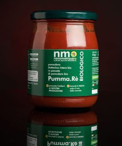 Organic whole unpeeled Datterino tomato in sauce