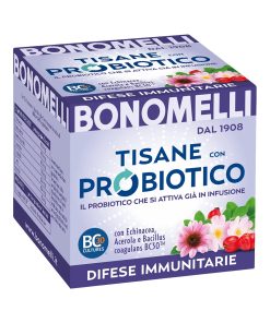 IMMUNE DEFENCES Bonomelli Wellness Herbal Teas with Probiotics