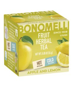 Bonomelli Fruit Herbal Teas APPLE AND LEMON