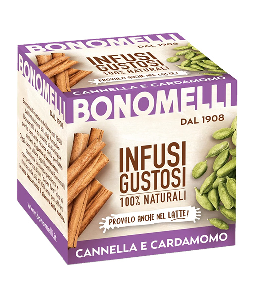 Bonomelli Spiced Herbal Teas CINNAMON AND CARDAMOM