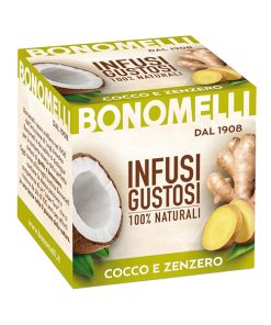 Bonomelli Spiced Herbal Teas GINGER AND COCONUT
