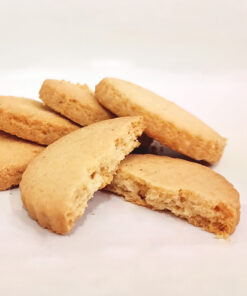Rice flour and hazelnut biscuits